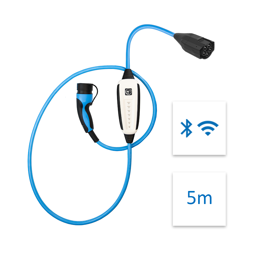 Mobiles Ladekabel: NRGkick pure 32 A 5 m 